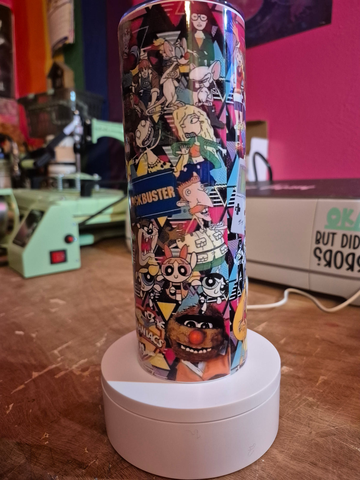 I heart 90's tumbler
