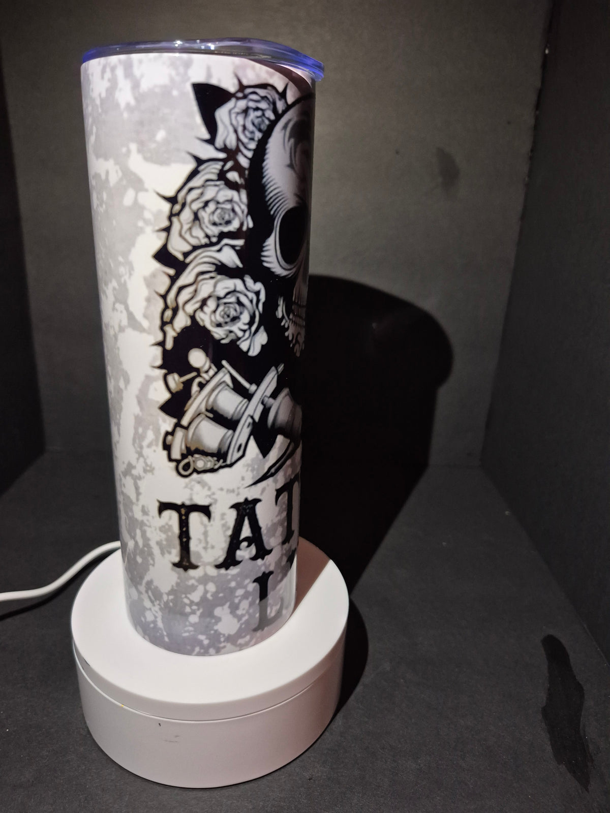 Tattoo Life 20 oz stainless steel tumbler