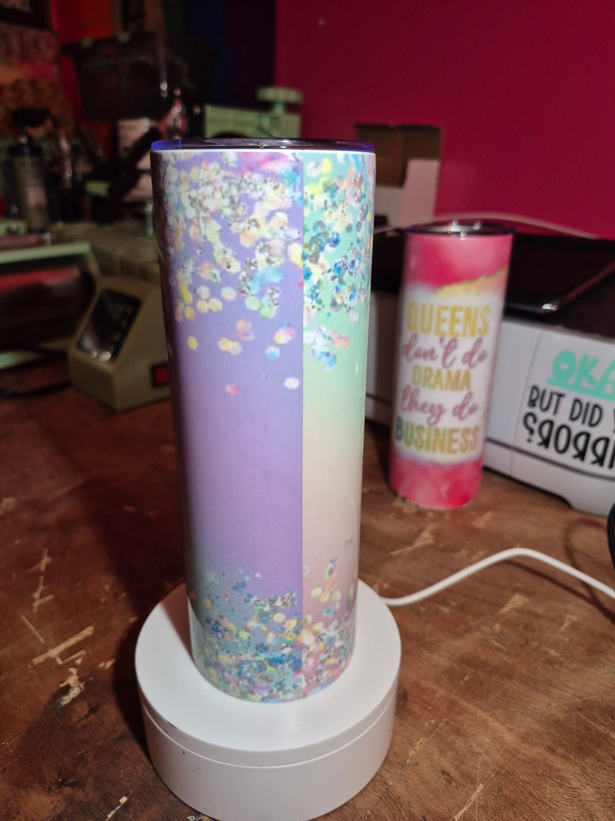 She is mommy 20 oz stainless steel tumbler