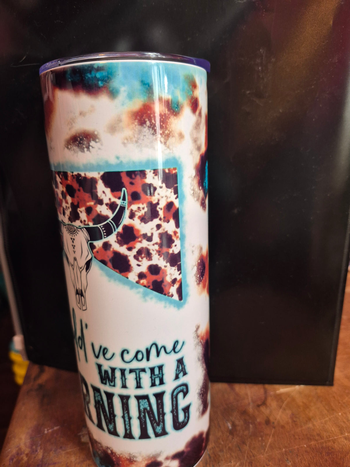 Should've come with a warning tumbler