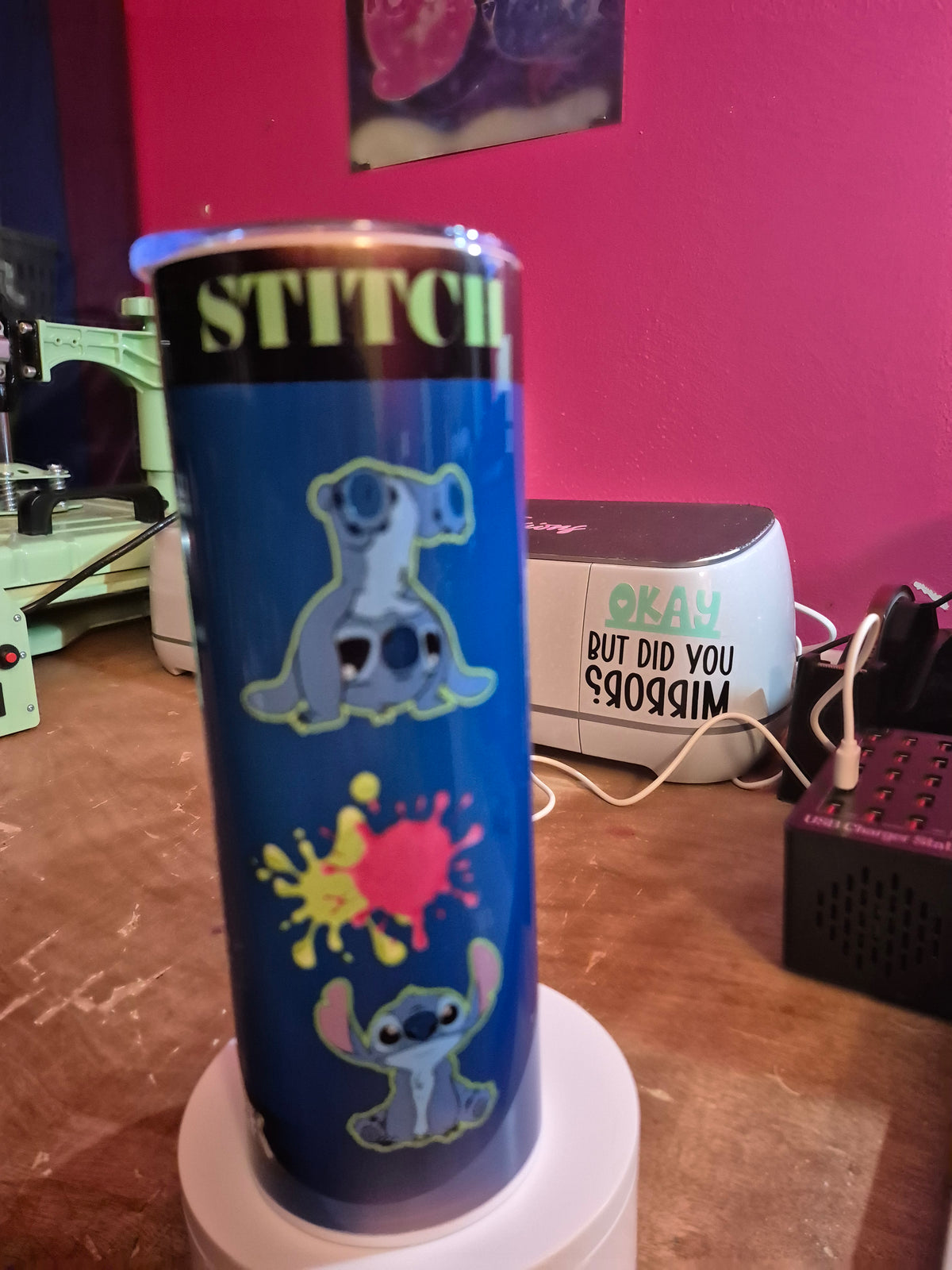 Monster Stitch Tumbler