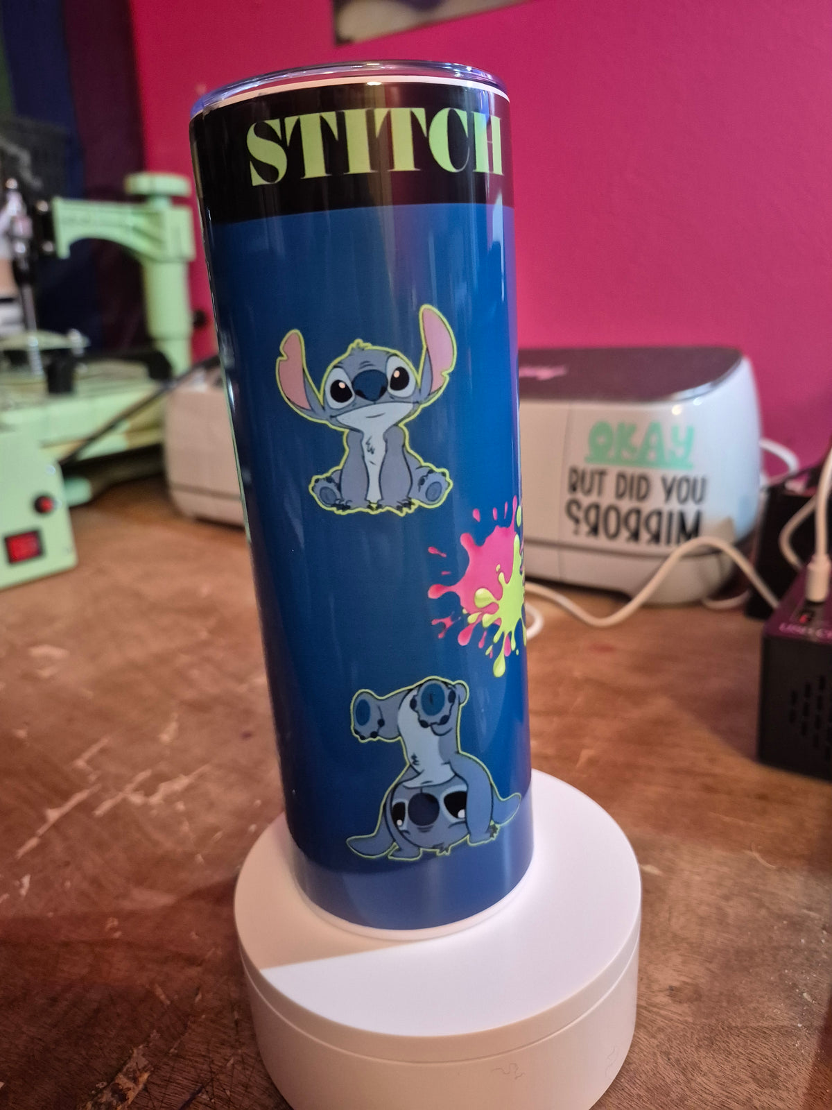 Monster Stitch Tumbler