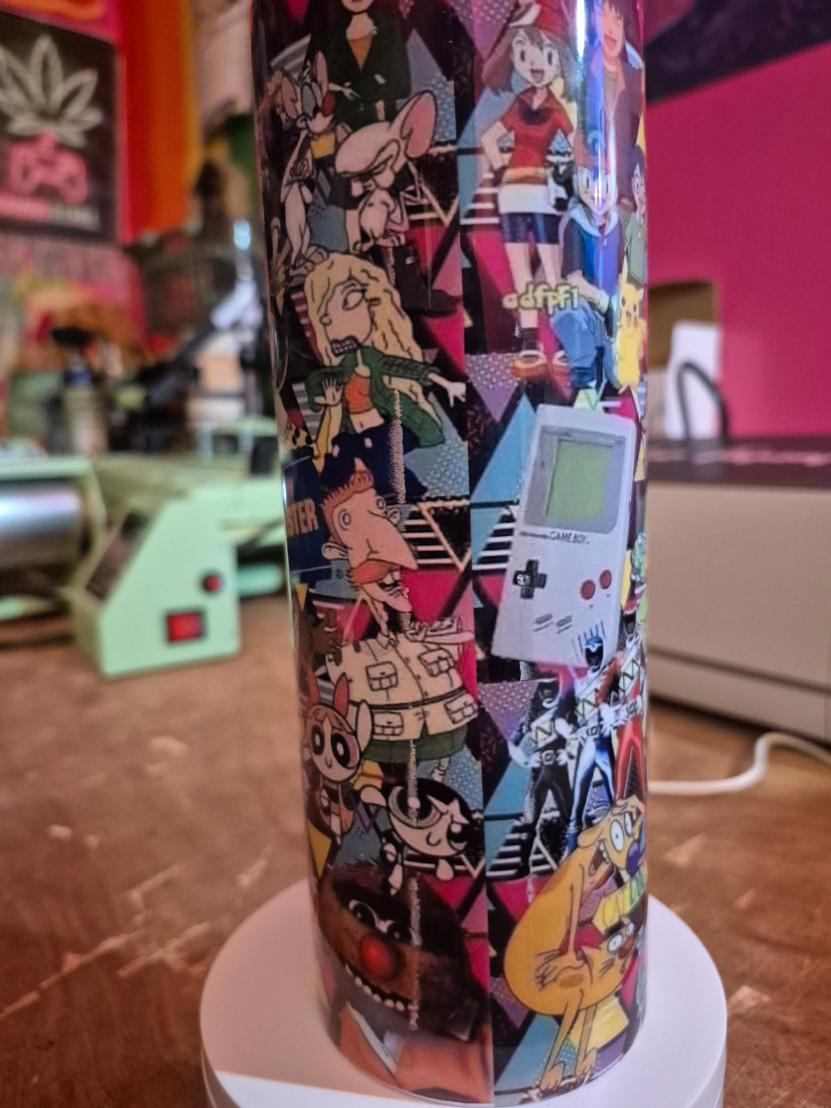 I heart 90's tumbler
