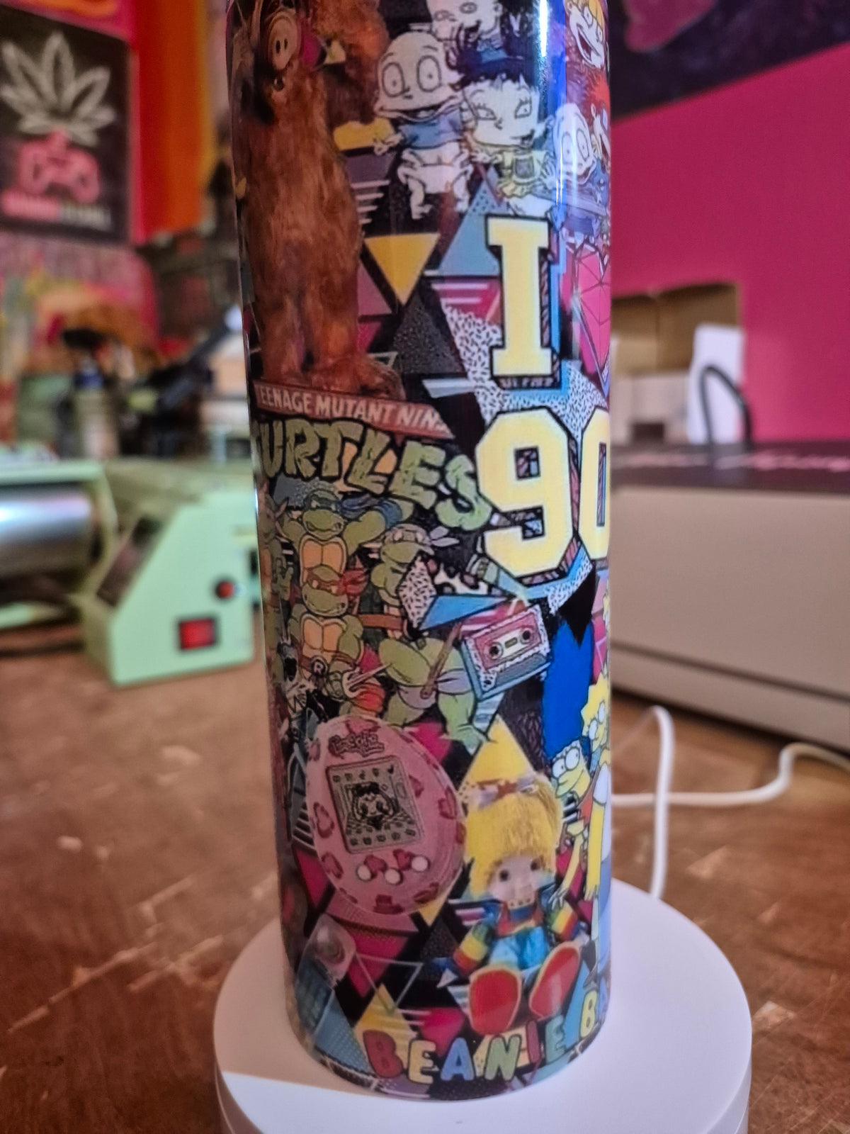 I heart 90's tumbler