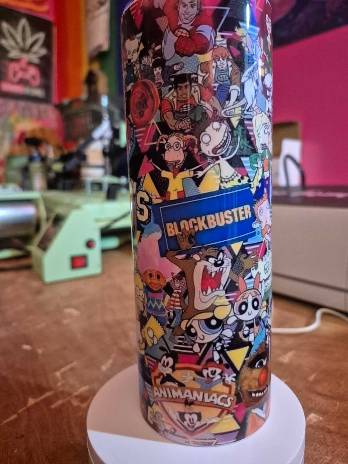 I heart 90's tumbler