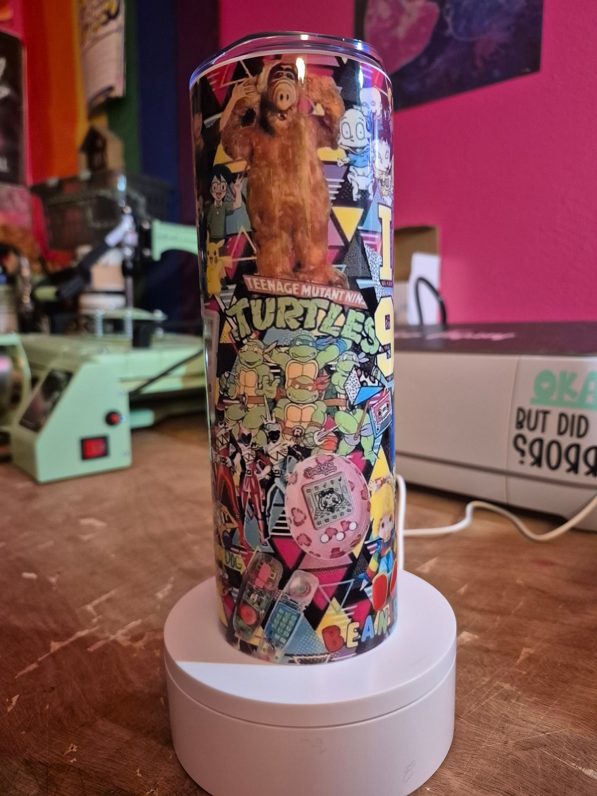 I heart 90's tumbler