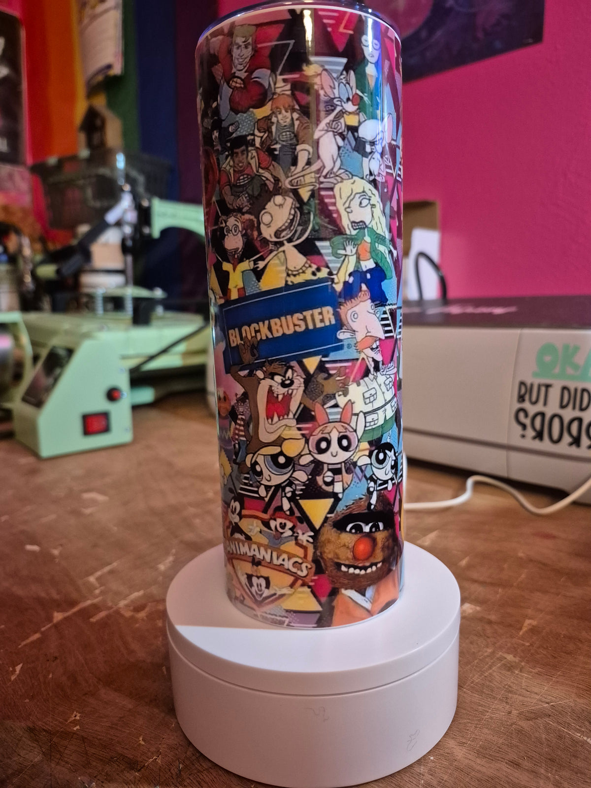 I heart 90's tumbler