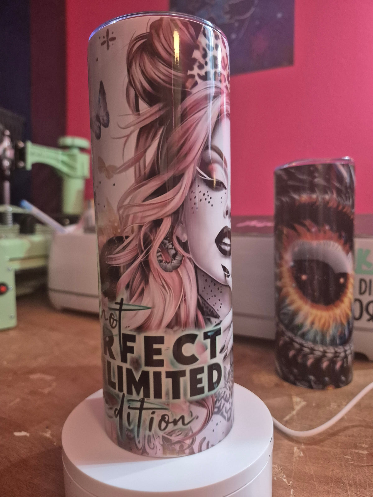 Im not perfect 20 oz stainless steel tumbler