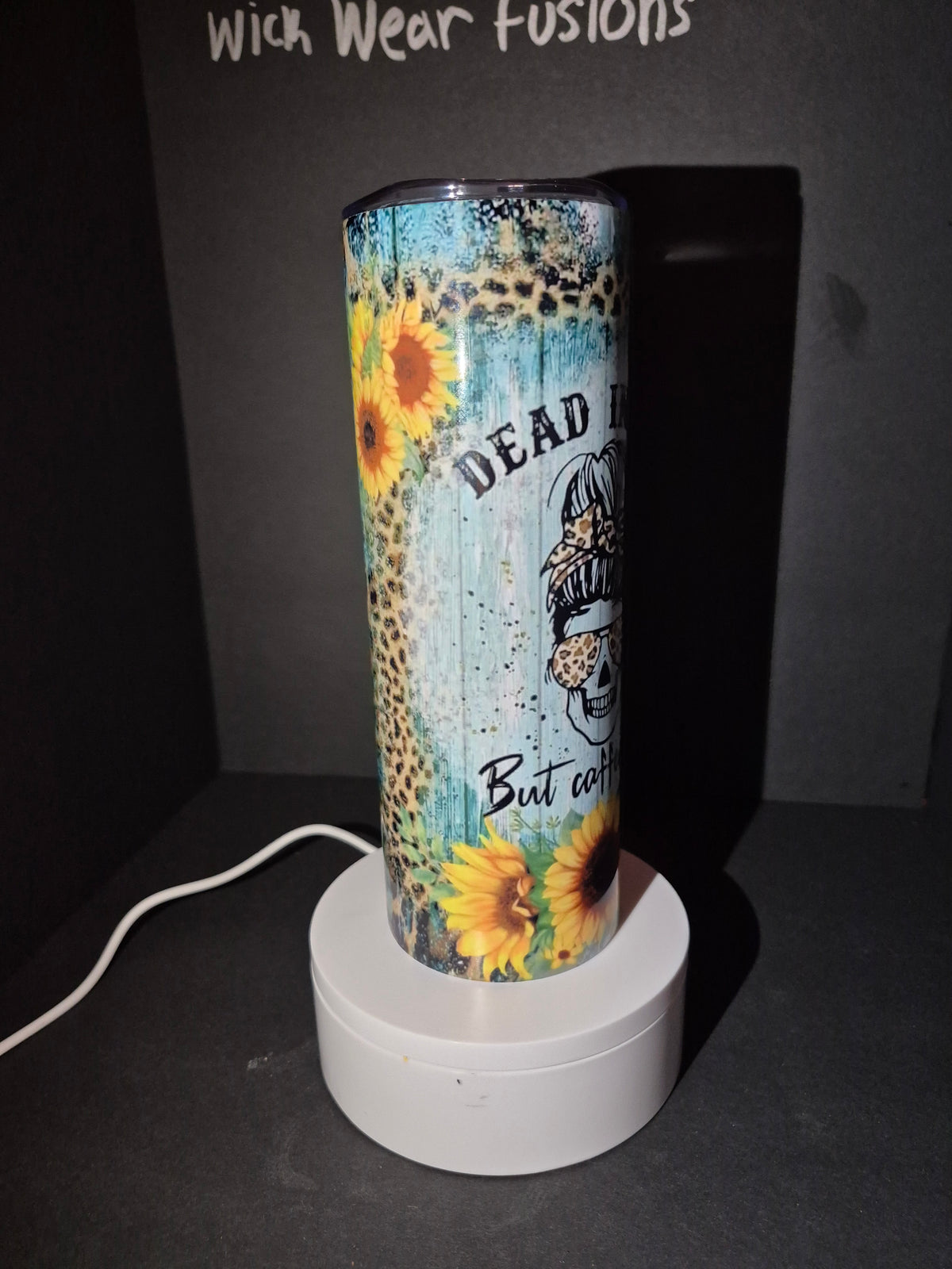 Dead inside 20 oz stainless steel tumbler