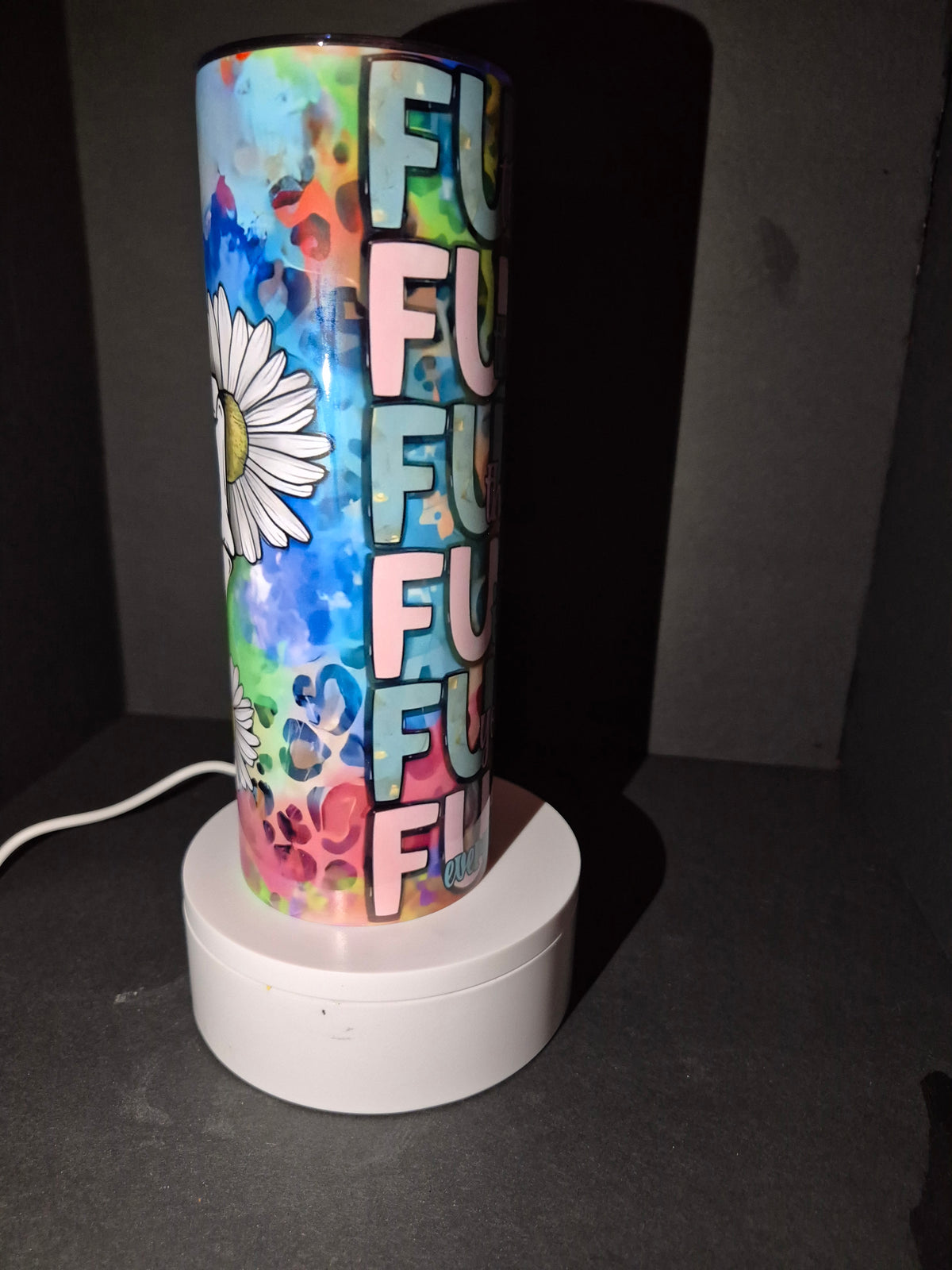 F*CK 20 oz stainless steel tumbler