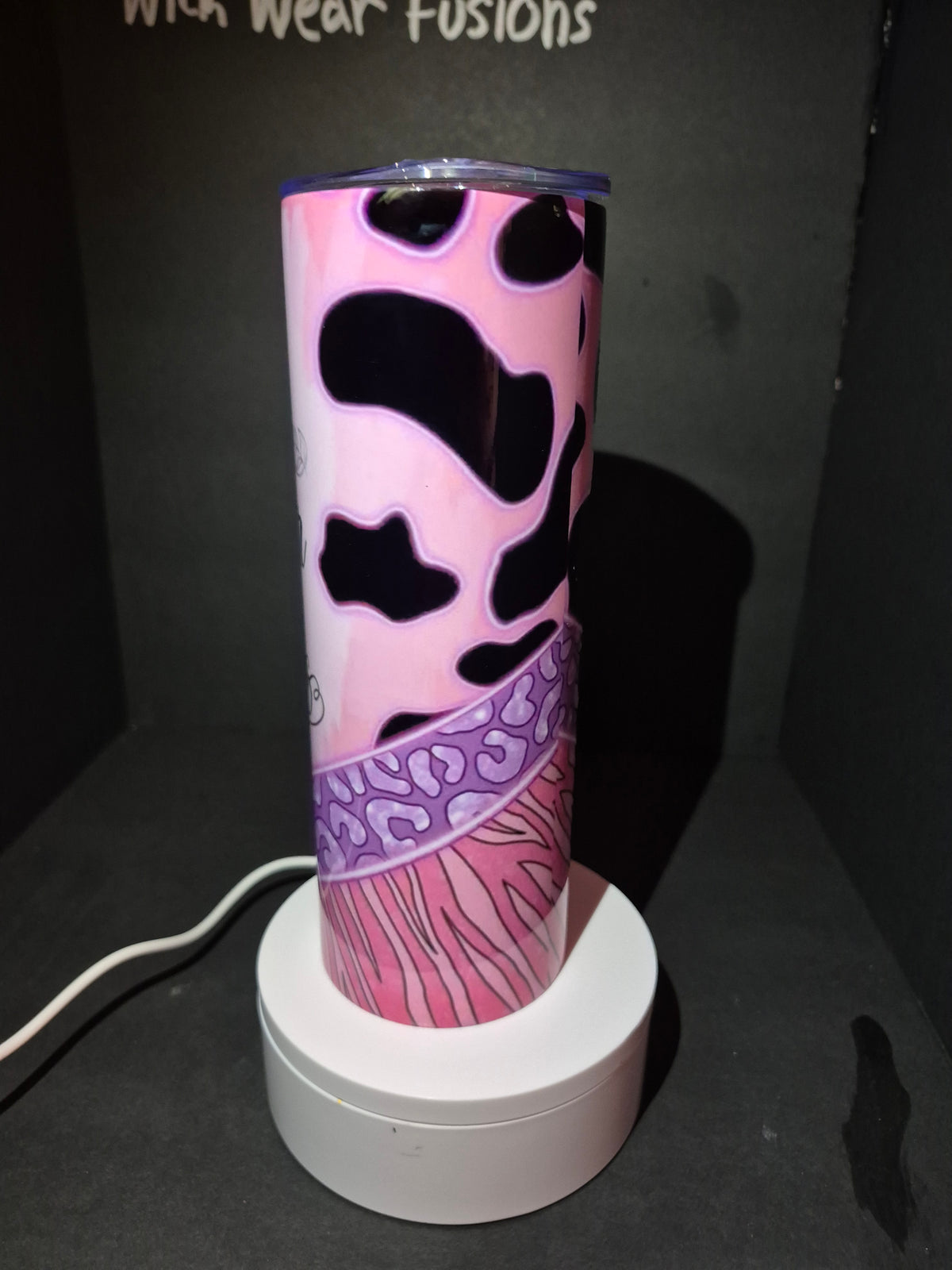 Queen/Princess matching stainless steel tumbler set