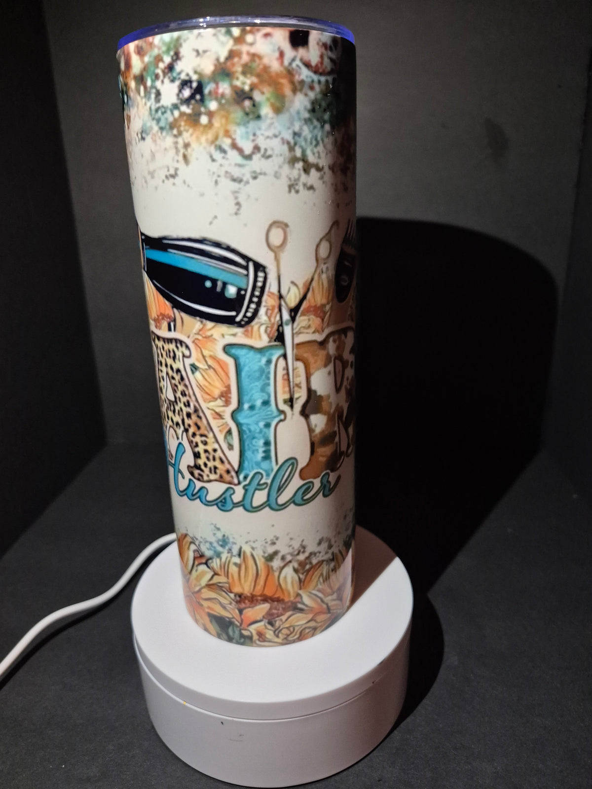 Hair Hustler 20 oz stainless steel tumbler