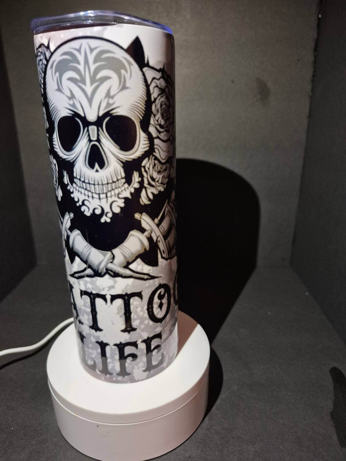 Tattoo Life 20 oz stainless steel tumbler