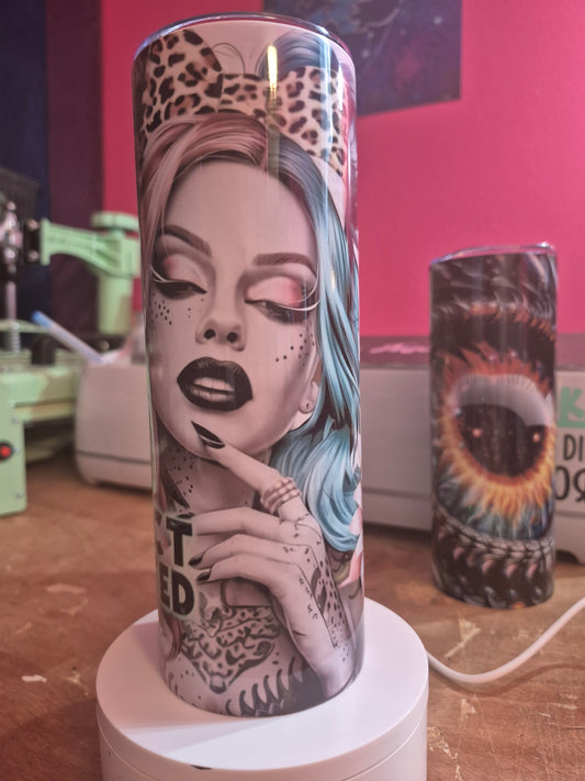 Im not perfect 20 oz stainless steel tumbler