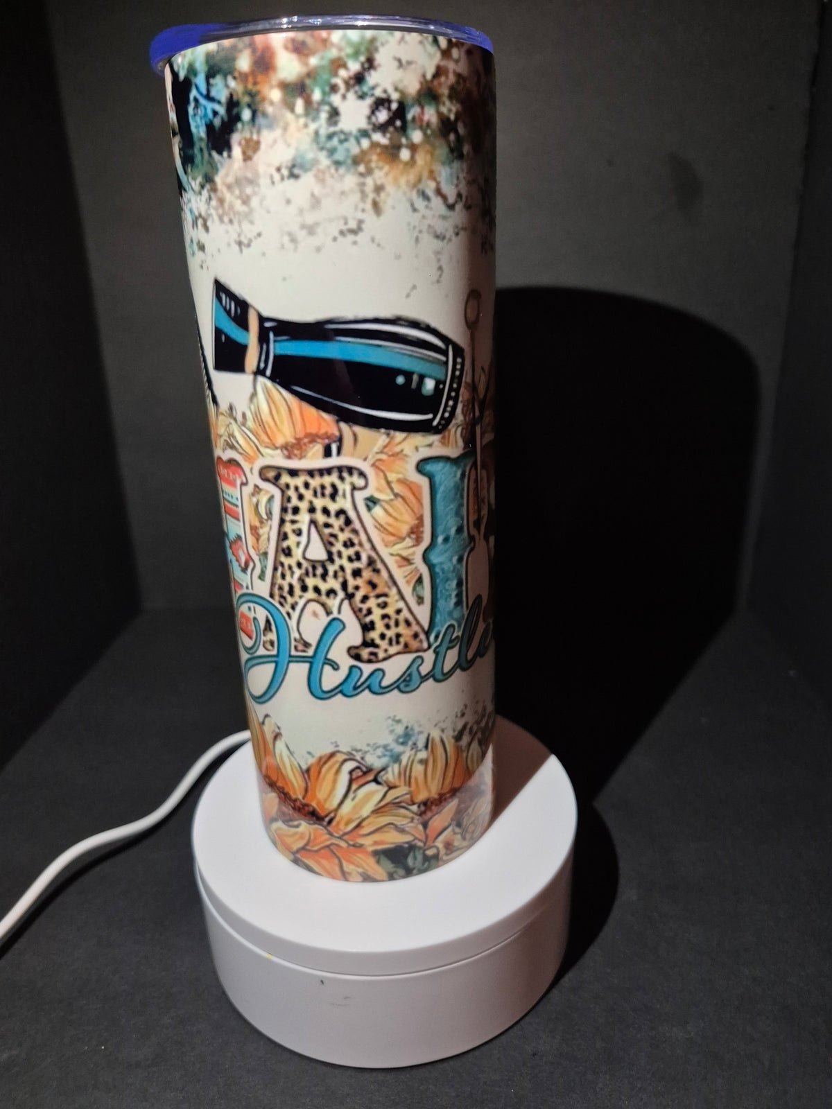 Hair Hustler 20 oz stainless steel tumbler
