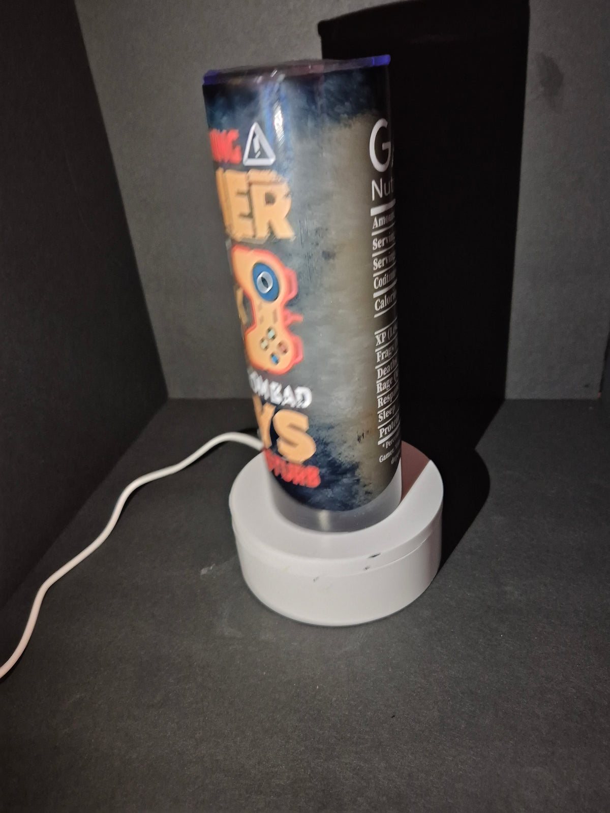 GAMER 20 oz stainless steel tumbler