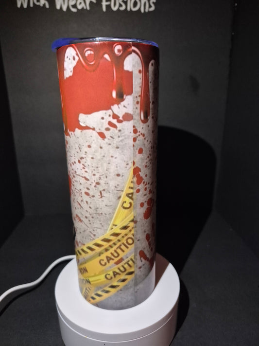 And then I just SNAPPED 20 oz stainless steel tumbler