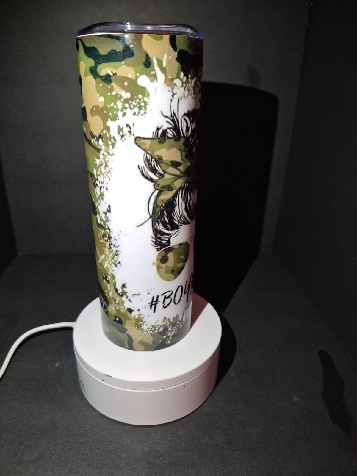 Mama's Boy / Boy Mom matching stainless steel tumbler set