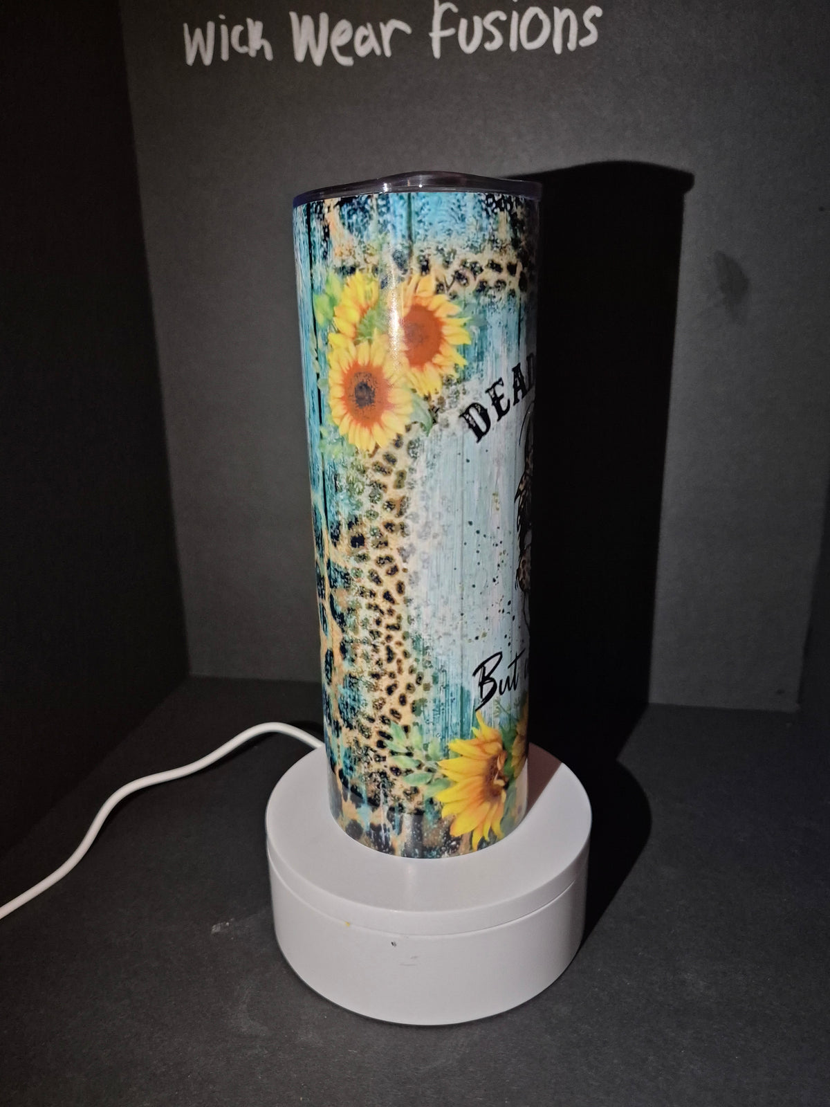 Dead inside 20 oz stainless steel tumbler