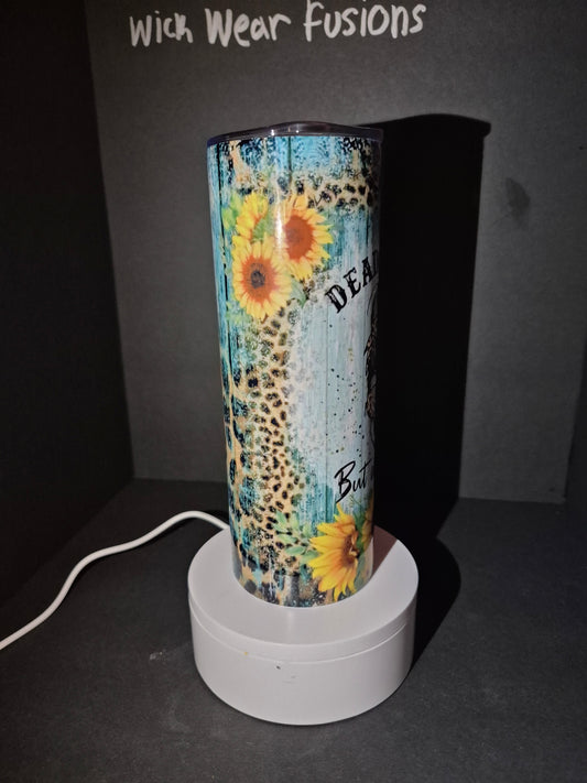 Dead inside 20 oz stainless steel tumbler