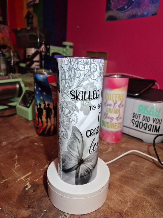 CMA 20 oz stainless steel tumbler