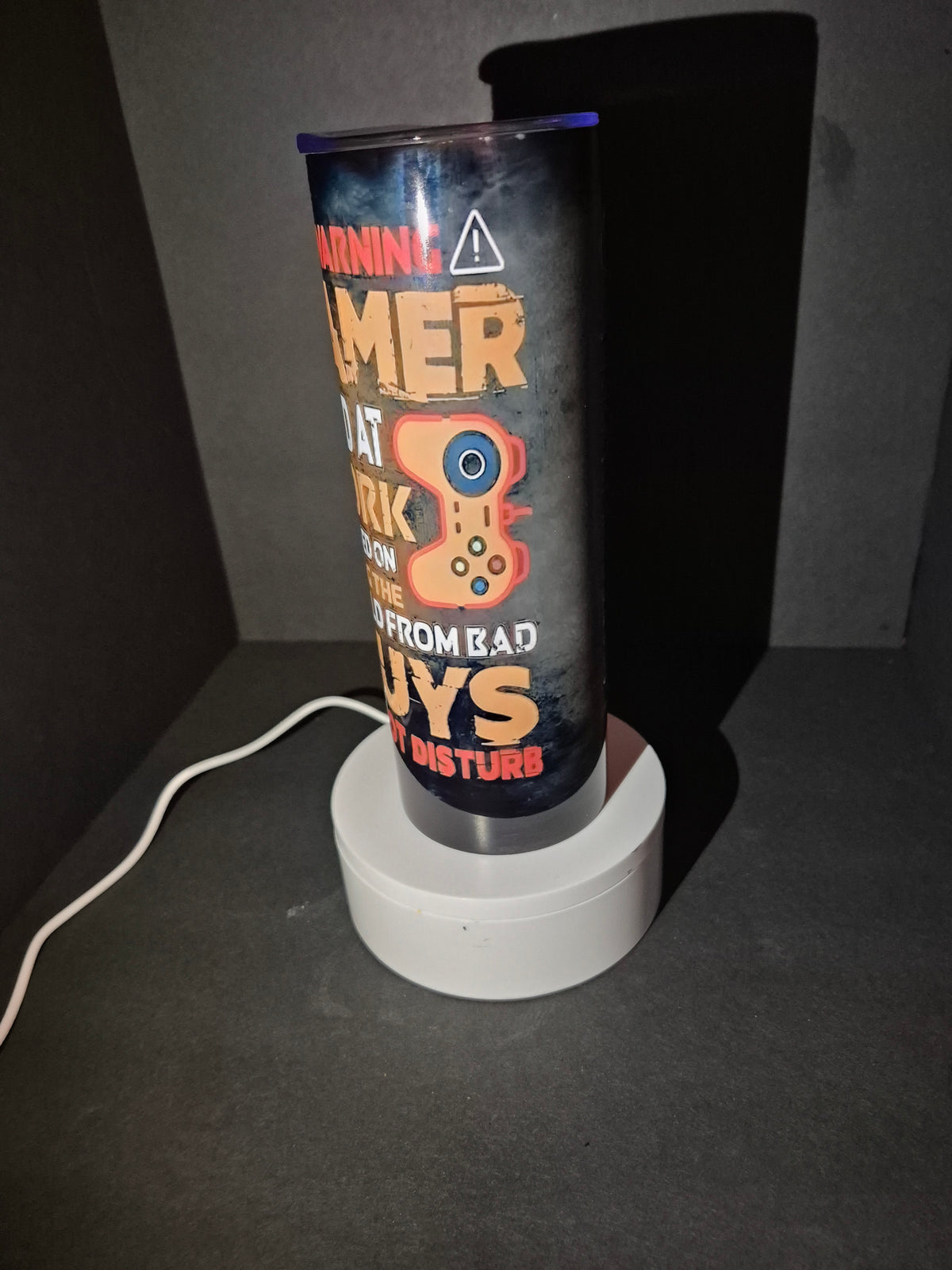GAMER 20 oz stainless steel tumbler