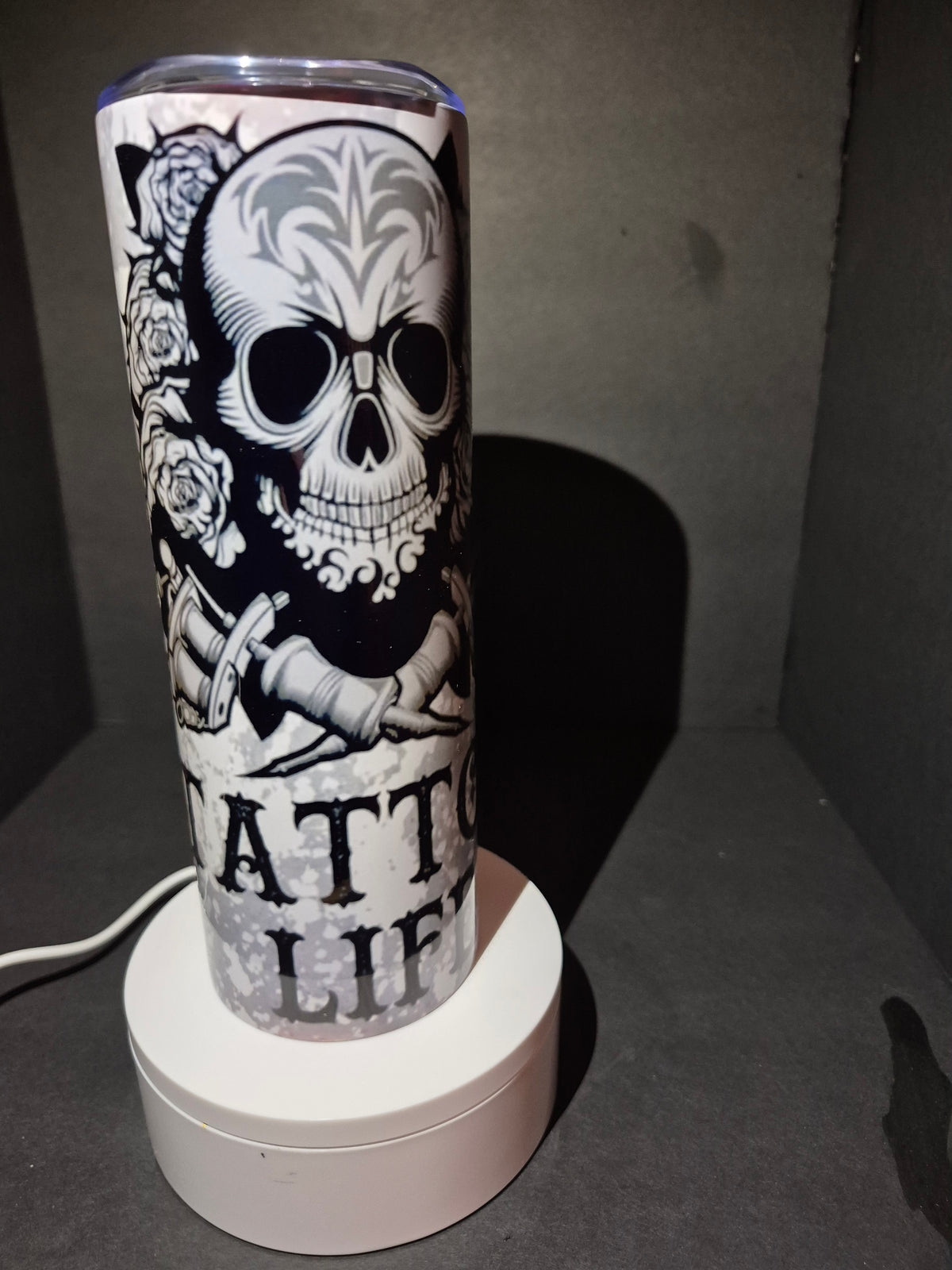 Tattoo Life 20 oz stainless steel tumbler