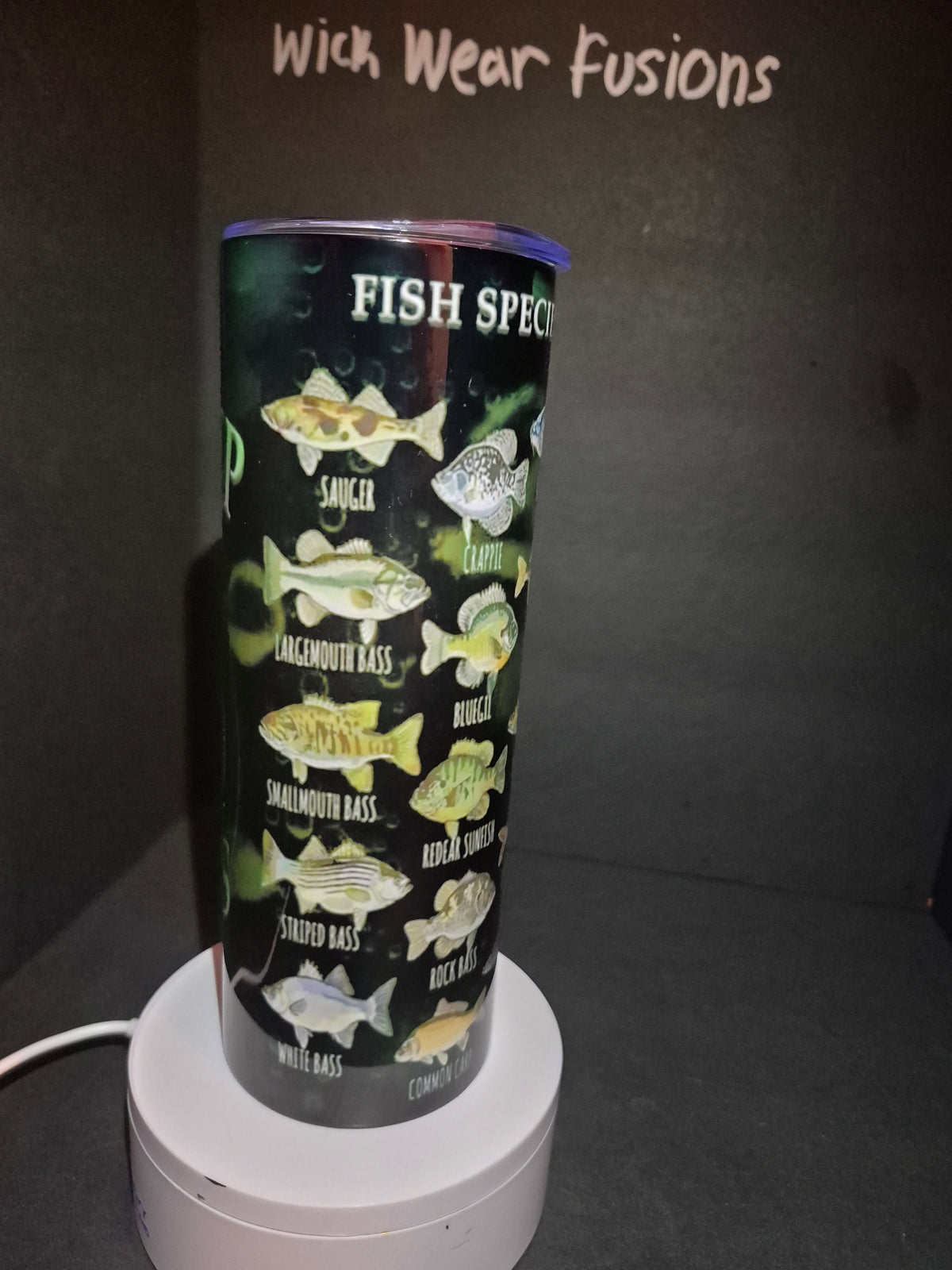 Weekend Hookup Fishing Tumbler – 20 oz Stainless Steel double wall tumbler