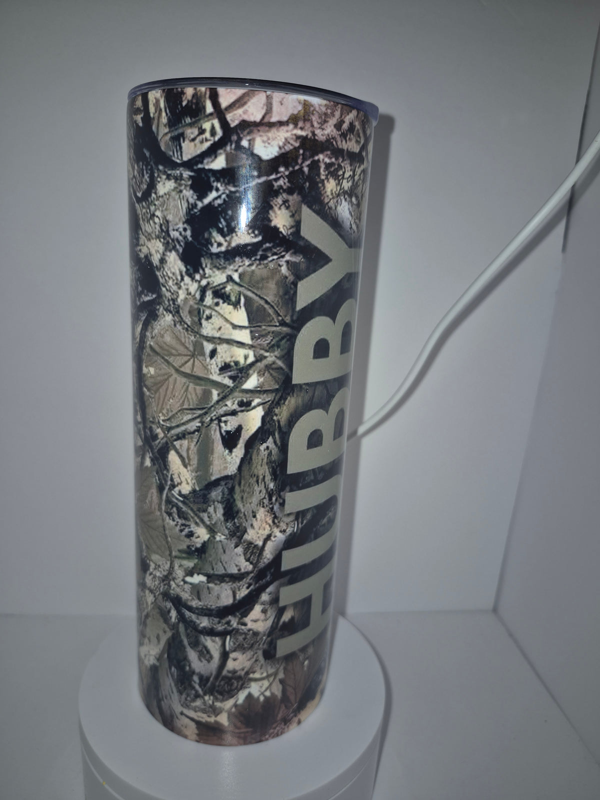 Hubby/Wifey 20 oz double wall stainless steel tumbler set