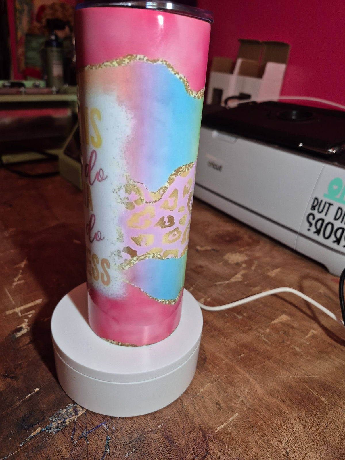 Queens don't do drama 20 oz stainless steel tumbler