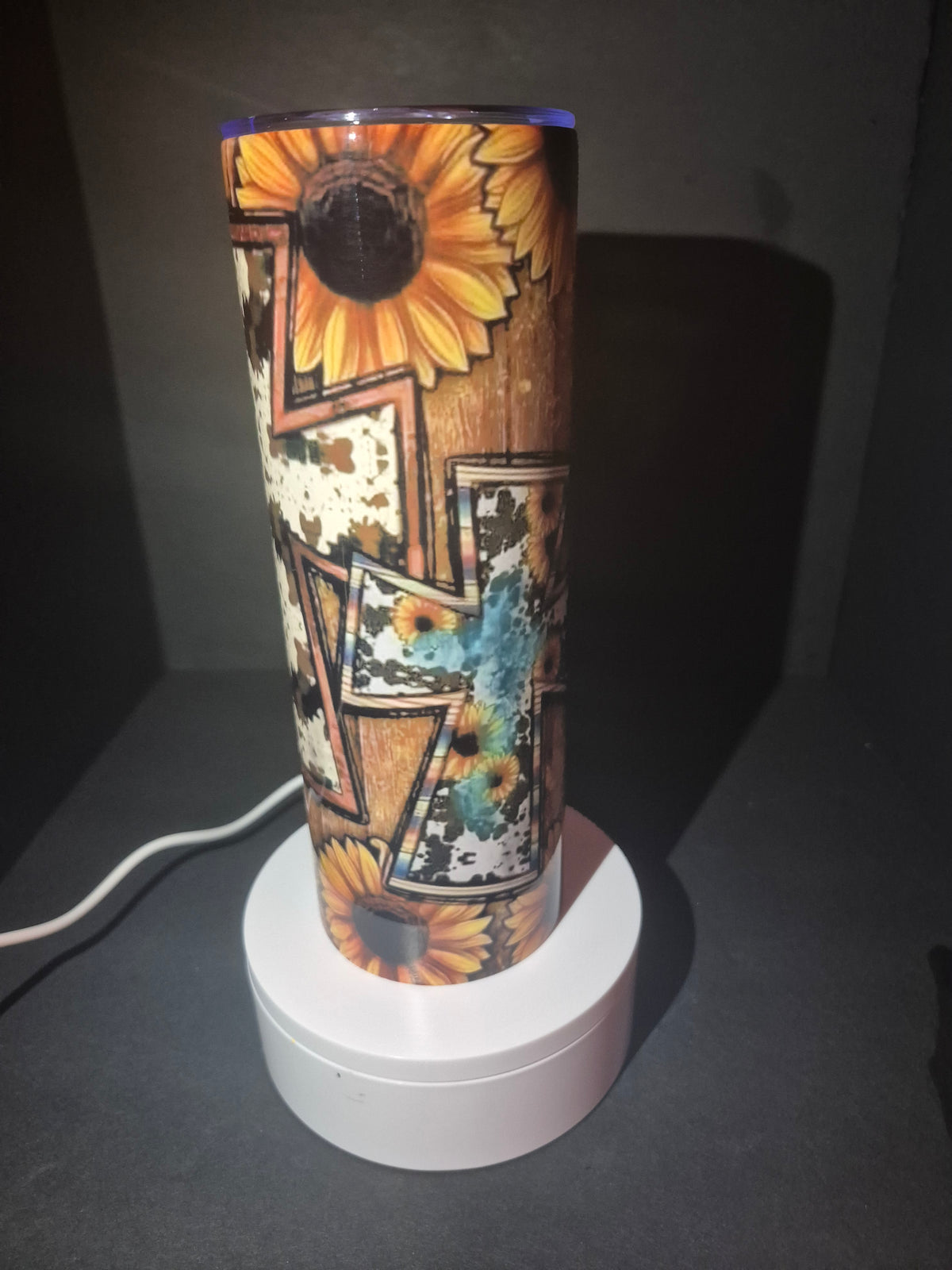 3 crosses 20 oz stainless steel tumbler