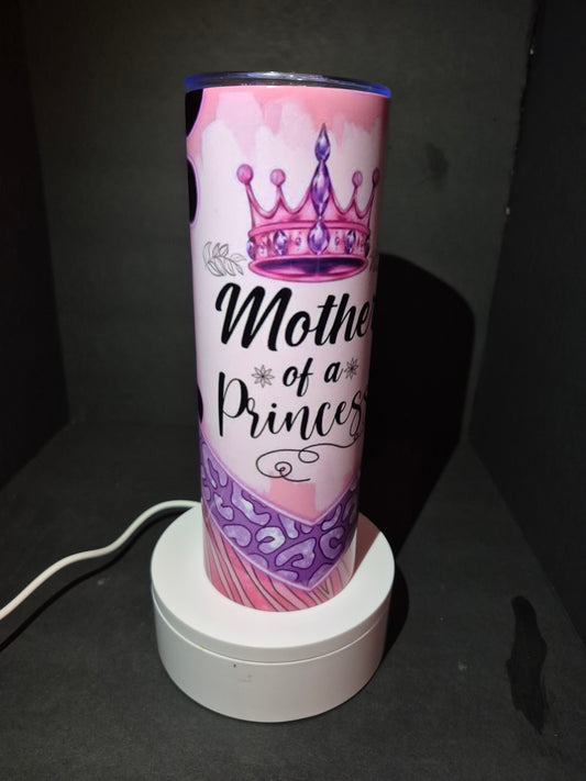 Queen/Princess matching stainless steel tumbler set