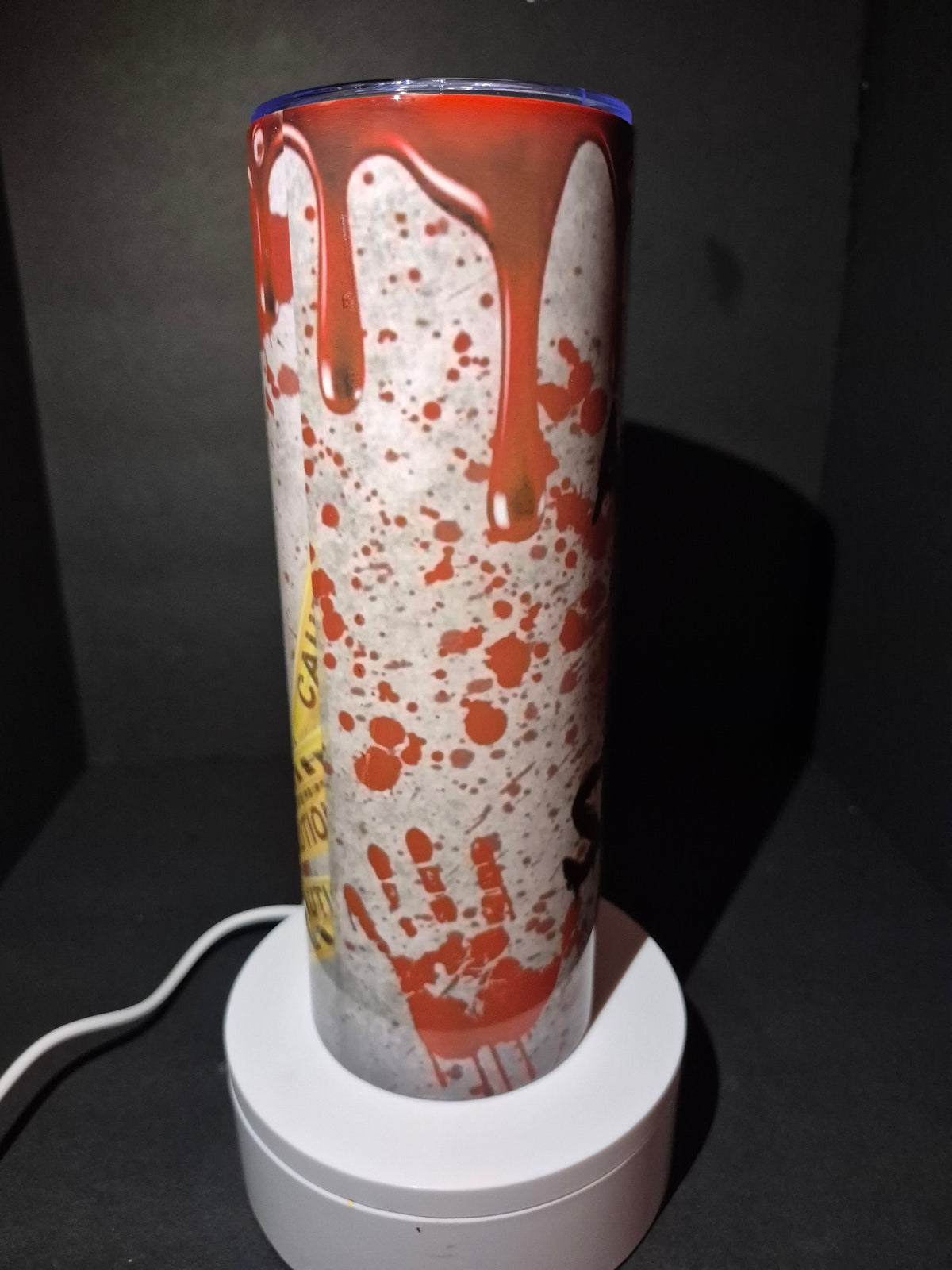 And then I just SNAPPED 20 oz stainless steel tumbler