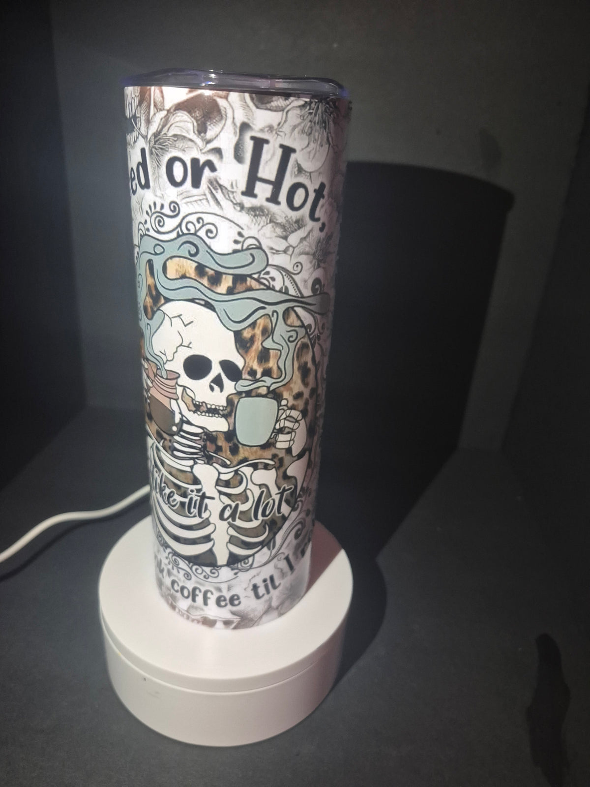 Iced or Hot 20 oz stainless steel tumbler