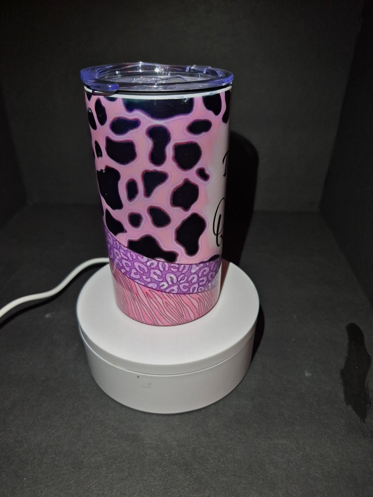 Queen/Princess matching stainless steel tumbler set