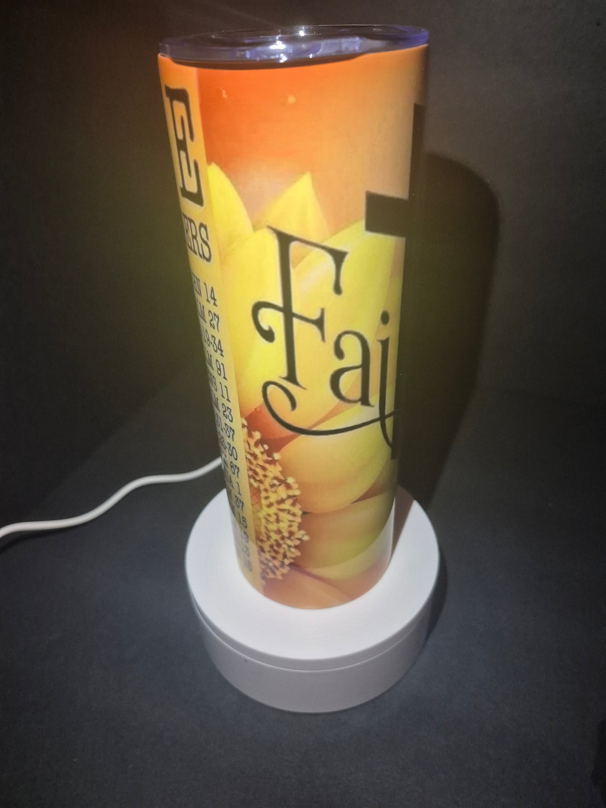 Emergency BIBLE numbers 20 oz stainless steel tumbler