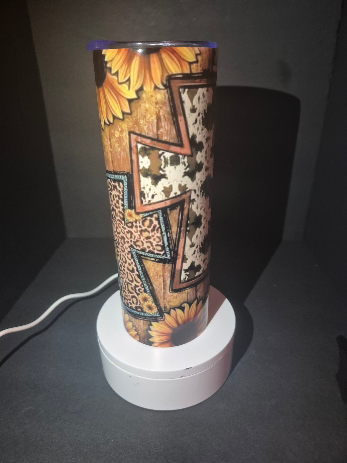 3 crosses 20 oz stainless steel tumbler