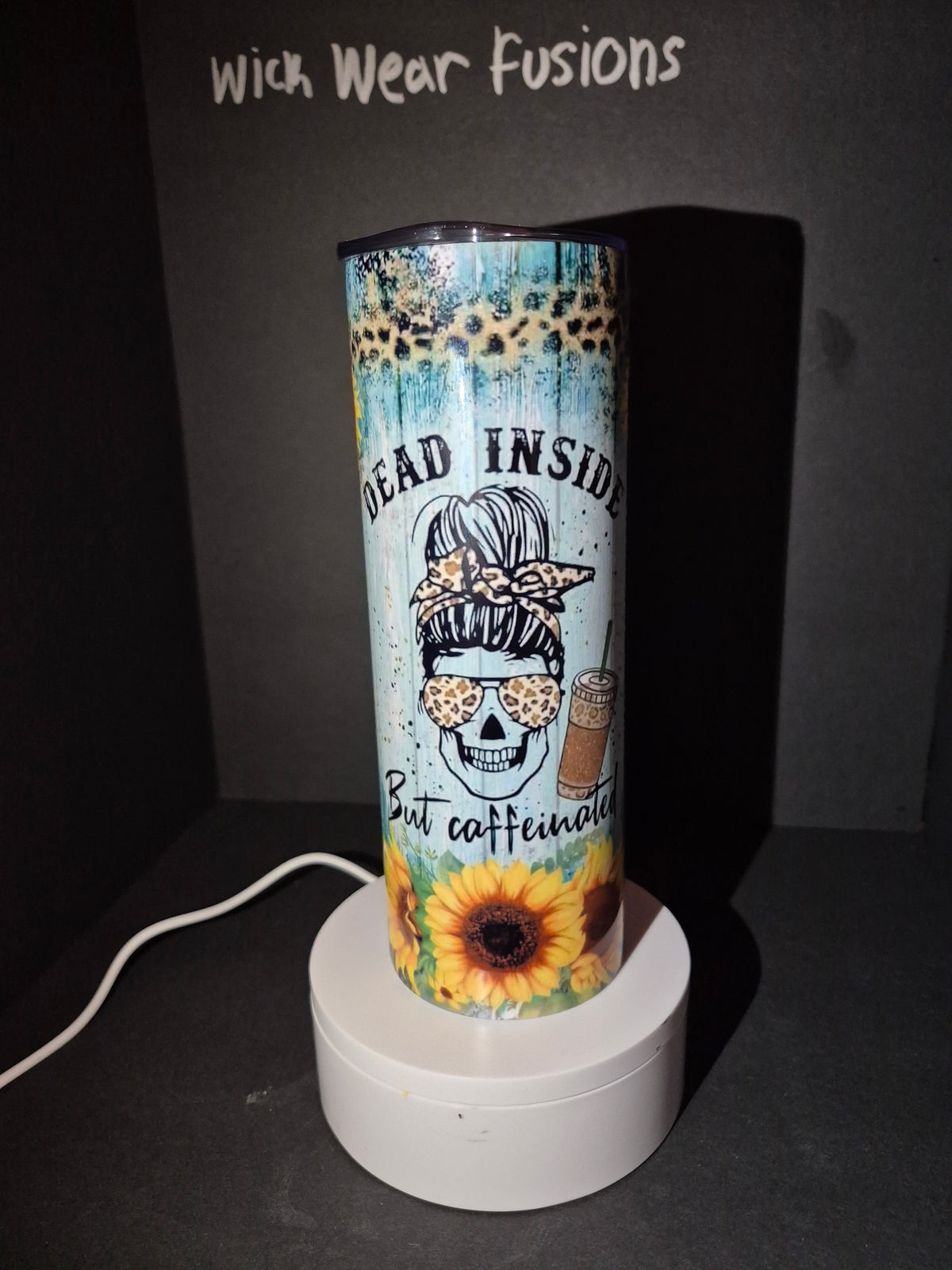 Dead inside 20 oz stainless steel tumbler