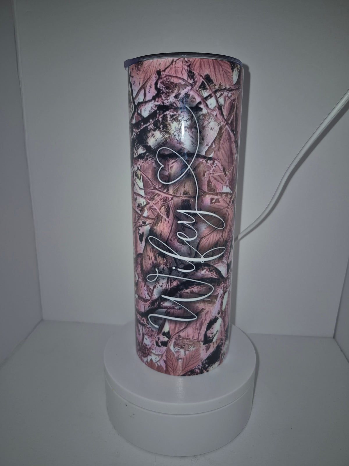 Hubby/Wifey 20 oz double wall stainless steel tumbler set