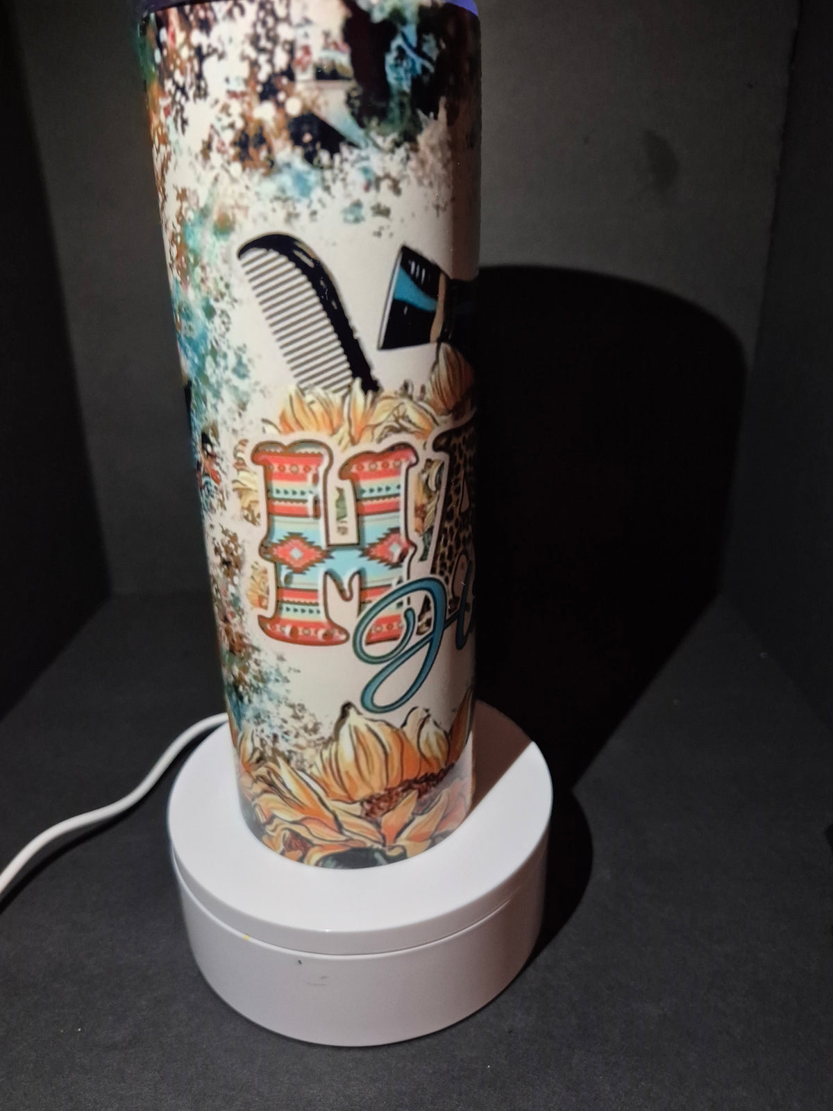 Hair Hustler 20 oz stainless steel tumbler