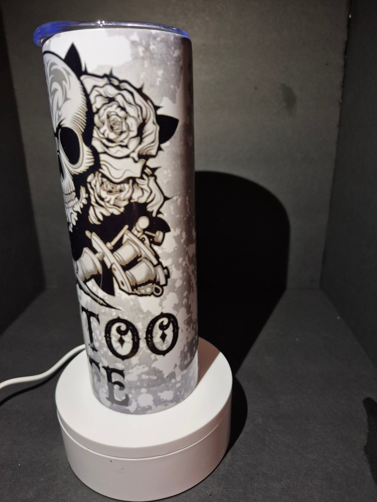 Tattoo Life 20 oz stainless steel tumbler