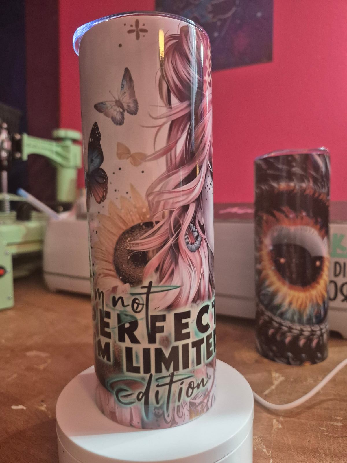 Im not perfect 20 oz stainless steel tumbler