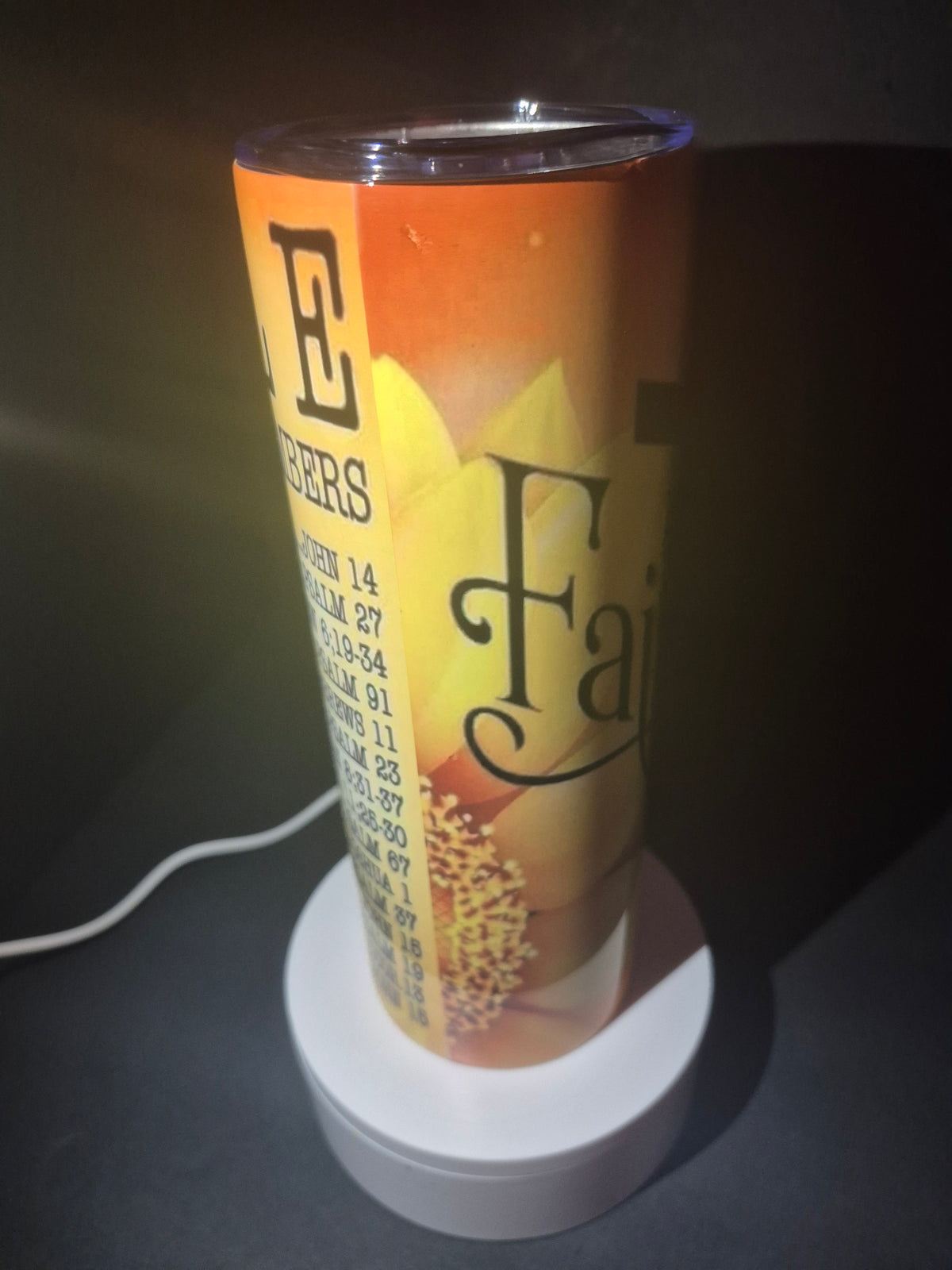 Emergency BIBLE numbers 20 oz stainless steel tumbler