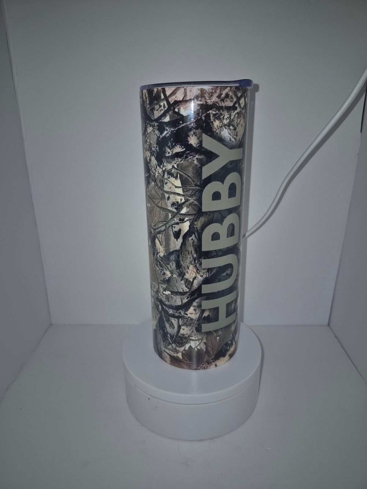 Hubby/Wifey 20 oz double wall stainless steel tumbler set