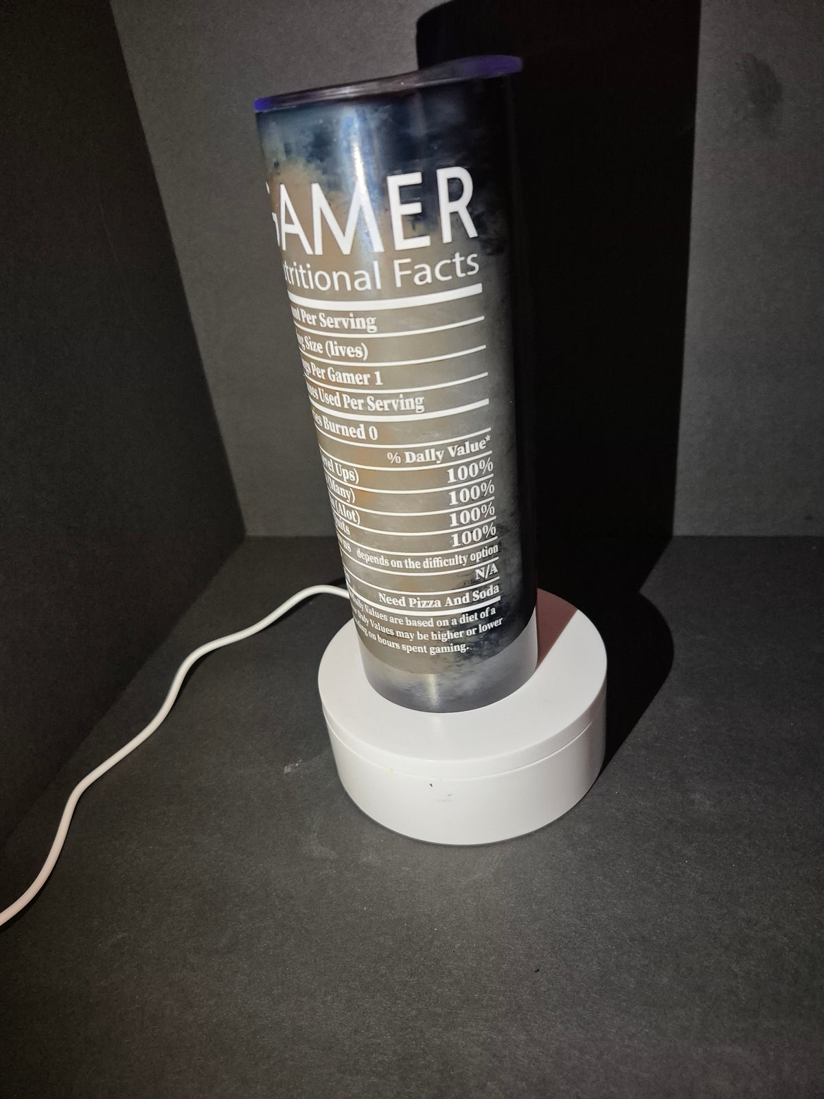 GAMER 20 oz stainless steel tumbler
