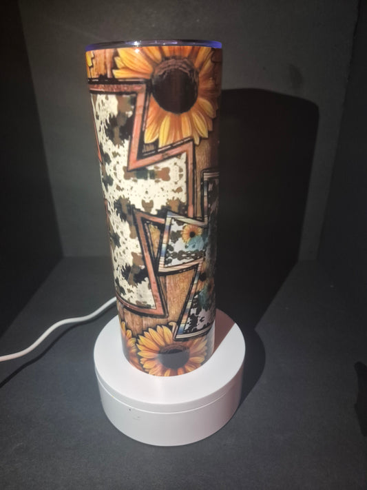 3 crosses 20 oz stainless steel tumbler