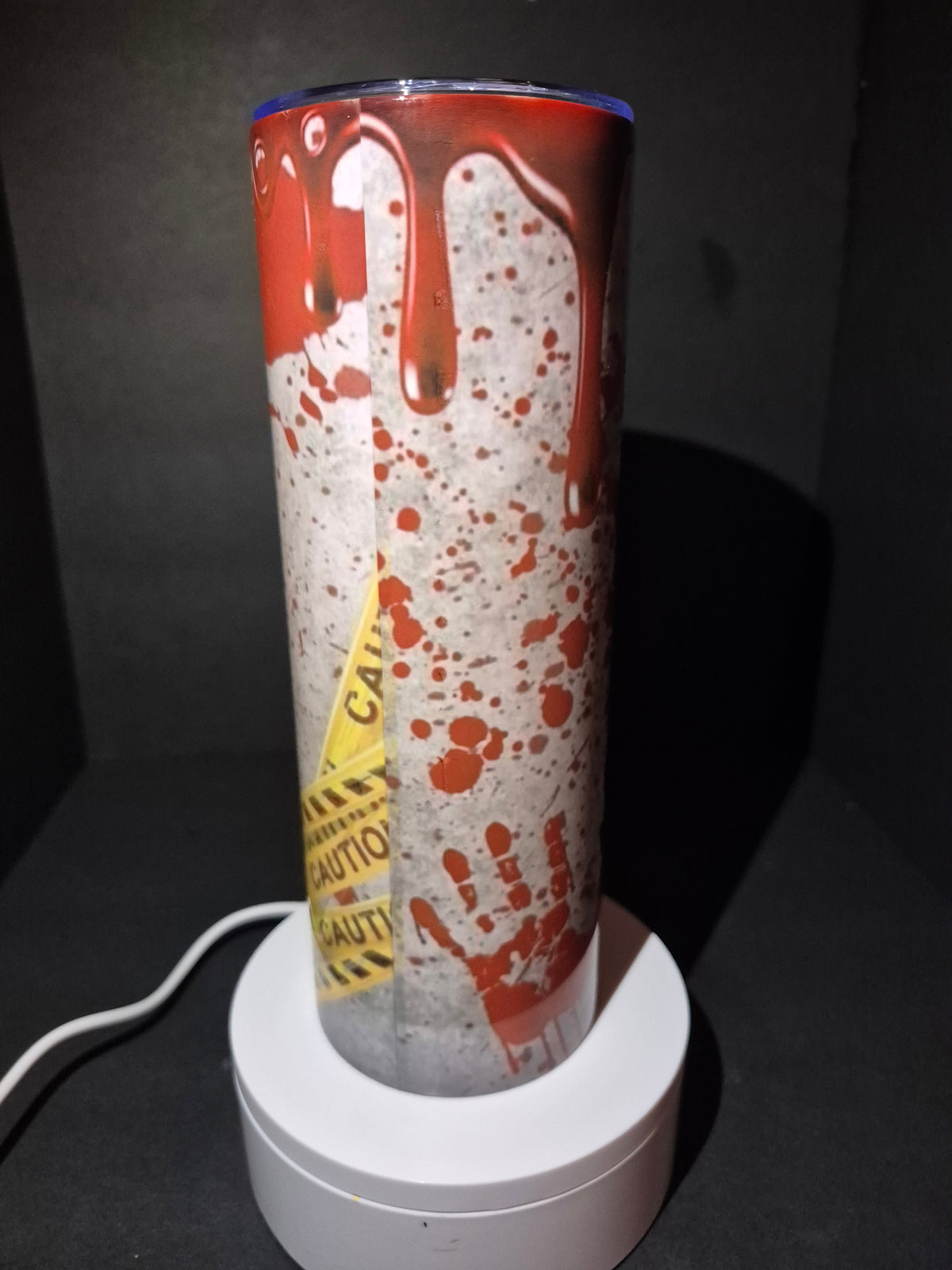 And then I just SNAPPED 20 oz stainless steel tumbler