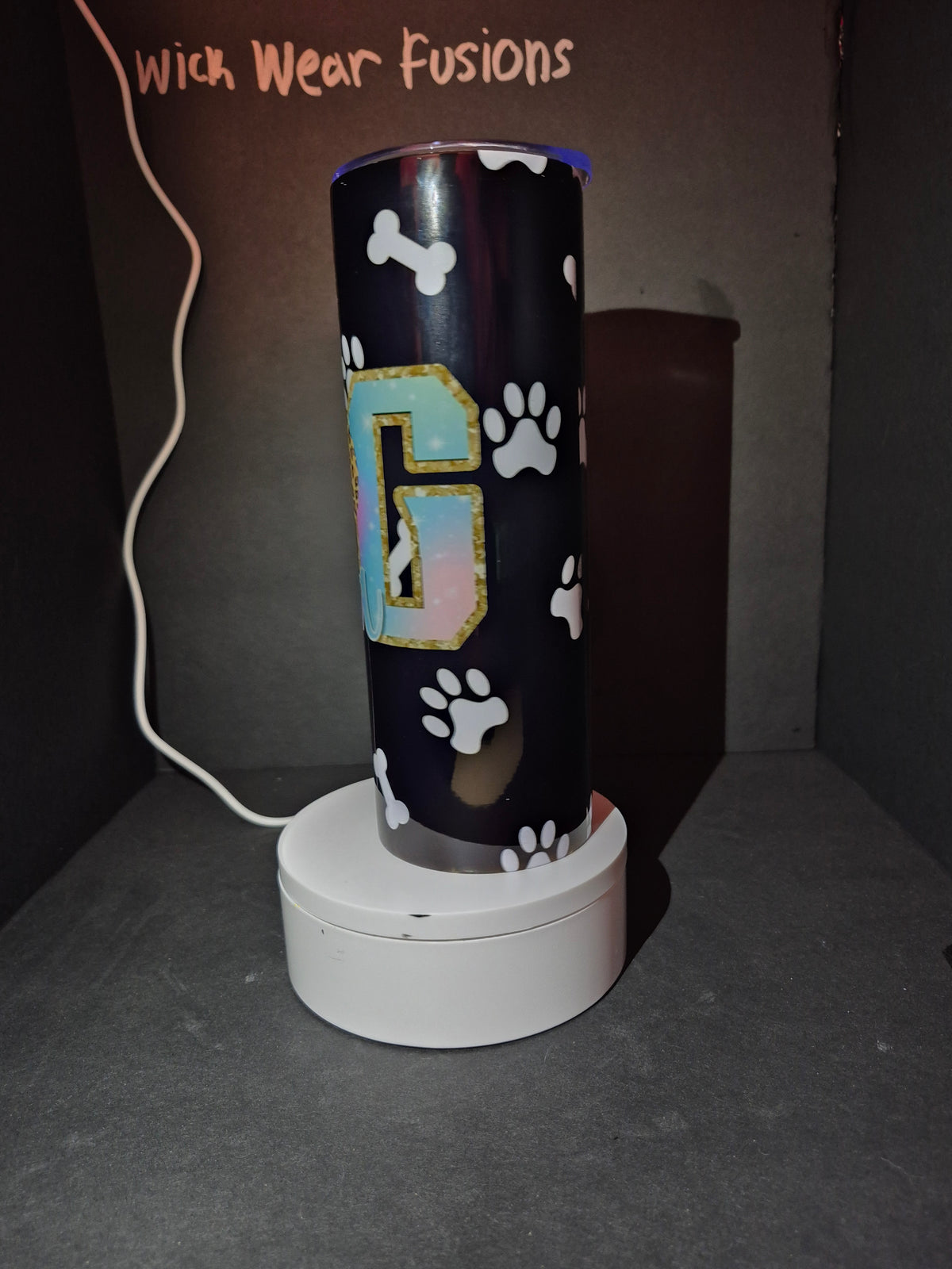 DOG mama 20 oz stainless steel tumbler
