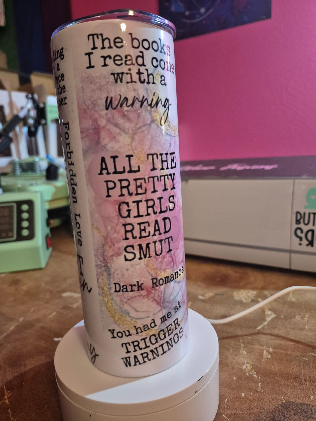 Smut: The Reader Tarot Card 20 oz tumbler