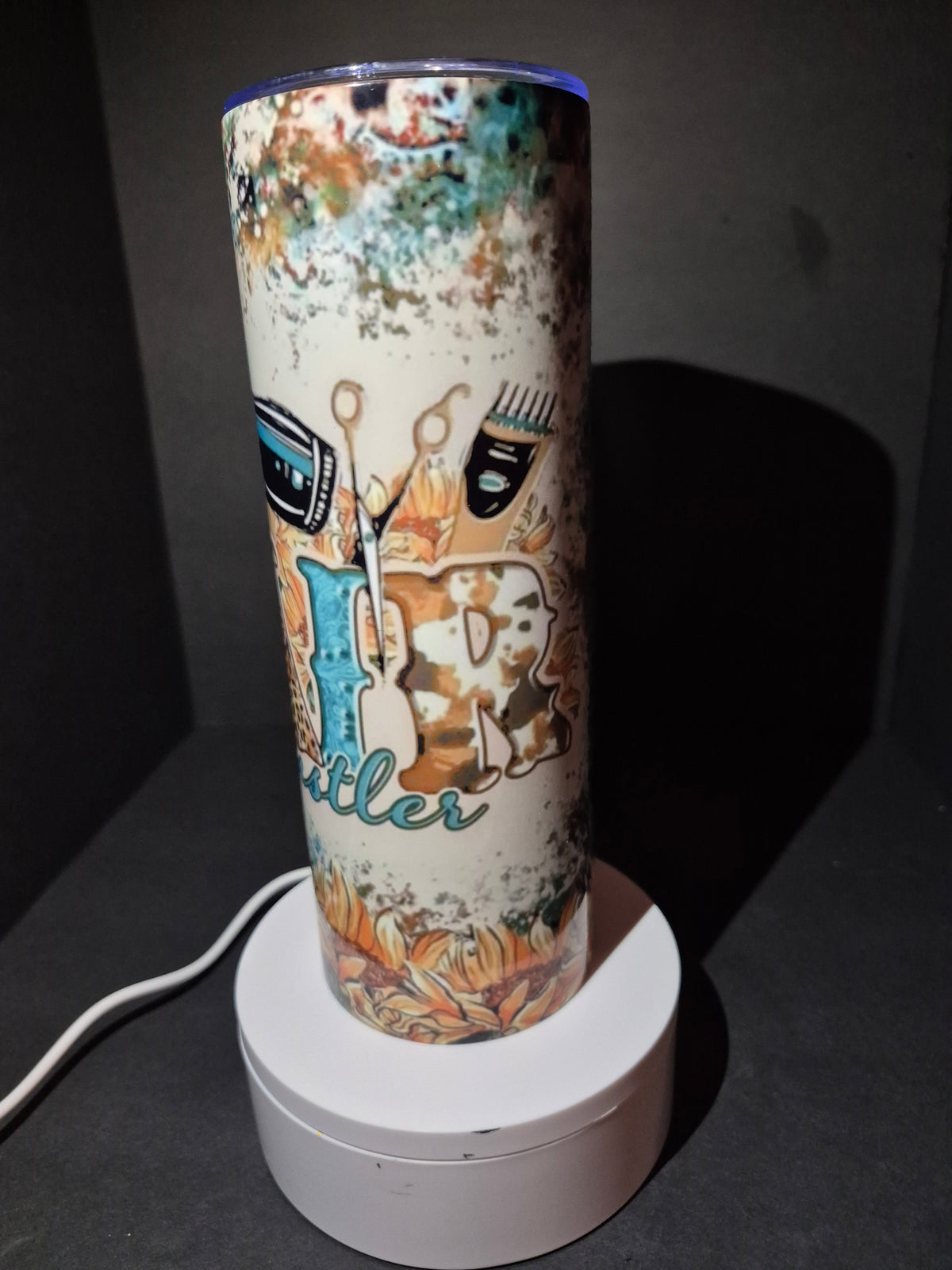 Hair Hustler 20 oz stainless steel tumbler